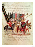 Celebration of the End of Ramadan, from "The Maqamat" ("The Meetings") Illustrated by Hariri Giclée-Druck