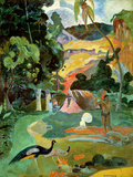 Matamoe Or, Landscape with Peacocks, 1892 Giclée-Druck von Paul Gauguin