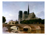 Notre Dame, Paris, 1884 Giclee Print by Felix Benoist