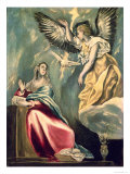 The Annunciation (panel) Lámina giclée por El Greco The Annunciation (panel) Lámina giclée por El Greco