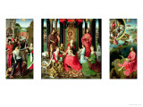 Triptych of St. John the Baptist and St. John the Evangelist, 1474-79 Giclee Print by Hans Memling Triptych of St. John the Baptist and St. John the Evangelist, 1474-79 Giclee Print by Hans Memling