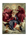 Coronation of the Virgin, circa 1641-42 Giclée-Druck von Diego Velázquez