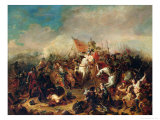 The Battle of Hastings in 1066 Giclee Print by Francois Hippolyte Debon
