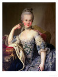 Archduchess Marie Antoinette Habsburg-Lotharingen (1755-93) Lámina giclée por Martin van Meytens Archduchess Marie Antoinette Habsburg-Lotharingen (1755-93) Lámina giclée por Martin van Meytens