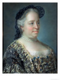 Maria Theresa, Empress of Austria, 1762 Giclee Print by Jean-Etienne Liotard
