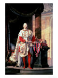 Emperor Francis I of Austria (1768-1835) Giclee Print by Johann Baptist Hoechle