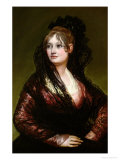 Dona Isabel De Porcel, Exh. 1805 Giclee Print by Francisco de Goya