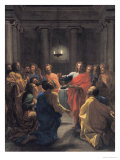 Christ Instituting the Eucharist, or the Last Supper, 1640 Giclee Print by Nicolas Poussin