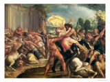 Hercules, Deianeira and the Centaur Eurytion, circa 1600 Giclee Print by Hans Rottenhammer I