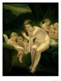 Venus Bathing or Innocence reproduction procédé giclée par Pierre-Paul Prud'hon
