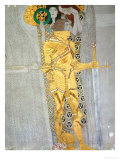 The Knight Detail of the Beethoven Frieze, Said to be a Portrait of Gustav Mahler (1860-1911), 1902 Giclee Print by Gustav Klimt