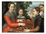 Game of Chess, 1555 reproduction procédé giclée par Sofonisba Anguisciola