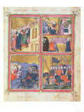 The Ten Plagues of Egypt Rtol, Ttob, Plague of the First-Born and a Funeral Giclee Print