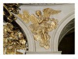Louis XIV Style Angel, from the Arch to the Right of the High Altar in the Chapel (Gilded Bronze) Giclee Print