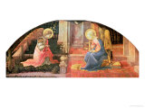 The Annunciation, circa 1450-3 Giclée-Druck von Fra Filippo Lippi