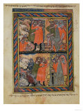 The Ten Plagues of Egypt Ttob, the Plague of Boils, the Plague of Hail, Catalonia Giclee Print