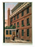 Dr Johnson and His Servant, Francis at Bolt Court, Fleet Street, 1801 Giclee Print by Charles Tomkins