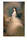 Elizabeth of Bavaria (1837-98), Empress of Austria, wife of Emperor Franz Joseph (1830-1916) Pósters por Franz Xavier Winterhalter Elizabeth of Bavaria (1837-98), Empress of Austria, wife of Emperor Franz Joseph (1830-1916) Pósters por Franz Xavier Winterhalter