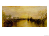 Chichester Canal, circa 1829 reproduction procédé giclée par William Turner