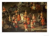 A Cavalcade in the Vienna Hof to celebrate the defeat of the French army at Prague, 1743 Lámina giclée por Martin van Meytens A Cavalcade in the Vienna Hof to celebrate the defeat of the French army at Prague, 1743 Lámina giclée por Martin van Meytens