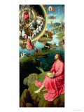 St. John the Evangelist at Patmos, from the Mystic Marriage of St. Catherine Triptych, 1479 Giclee Print by Hans Memling