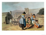 Wensleydale Knitters, Engraved by Robert Havell the Elder, Pub. 1814 by Robinson and Son, Leeds Giclee Print by George Walker Wensleydale Knitters, Engraved by Robert Havell the Elder, Pub. 1814 by Robinson and Son, Leeds Giclee Print by George Walker