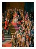 The Investiture of Joseph II (1741-90) Emperor of Germany in Frankfurt Cathedral Lámina giclée por Martin van Meytens The Investiture of Joseph II (1741-90) Emperor of Germany in Frankfurt Cathedral Lámina giclée por Martin van Meytens