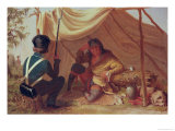 Osceola in Captivity, circa 1837 reproduction procédé giclée par Seth Eastman
