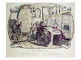 The Gin Shop, 1829 Lámina giclée por George Cruikshank The Gin Shop, 1829 Lámina giclée por George Cruikshank