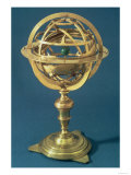 Armillary Sphere Made on the Ptolemaic System by Adam Heroldt, Rome, 1648 Giclee Print