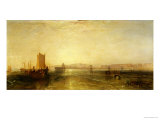 Brighton from the Sea, circa 1829 Giclée-Druck von William Turner