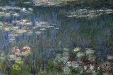 Waterlilies: Green Reflections, 1914-18 (Left Section) Giclee Print by Claude Monet