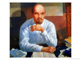Portrait of Vladimir Ilyich Lenin (1870-1924), 1934 Giclee Print by Kuzma Sergievitch Petrov-Vodkin