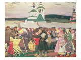 The Fair, 1906 Lámina giclée por Boris Kustodiyev The Fair, 1906 Lámina giclée por Boris Kustodiyev