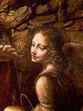 The Virgin of the Rocks (The Virgin with the Infant St. John Adoring the Infant Christ) Giclée-Druck von Leonardo da Vinci 
