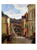 A Suburban Street, 1884 reproduction procédé giclée par Paul Gauguin