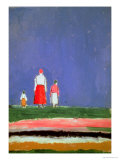 Three Figures, 1913-28 reproduction procédé giclée par Kasimir Malevich