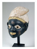 Yoruba Mask from the Gelede Society, Nigeria, 18th-20th Century Giclee Print