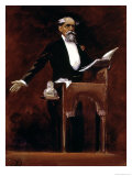 Charles Dickens (1812-70) Giclee-trykk av James Bacon