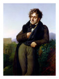 Portrait of Francois Rene (1768-1848) Vicomte De Chateaubriand, 1811 Giclée-tryk af Anne-Louis Girodet de Roussy-Trioson Portrait of Francois Rene (1768-1848) Vicomte De Chateaubriand, 1811 Giclée-tryk af Anne-Louis Girodet de Roussy-Trioson