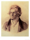 Ludwig Van Beethoven (1770-1827), 1824 Giclée-Druck von Johann Stephan Decker