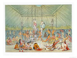 Mandan Ceremony Giclee Print by George Catlin
