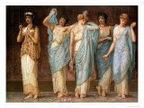 Ready for the Dance Giclee-trykk av Augustus Jules Bouvier Ready for the Dance Giclee-trykk av Augustus Jules Bouvier