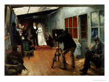 Mariage chez le photographe, 1878-8 reproduction procédé giclée par Pascal Adolphe Jean Dagnan-Bouveret