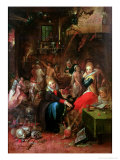 The Witches' Sabbath, 1606 reproduction procédé giclée par Frans Francken the Younger