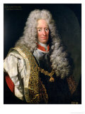 Count Alois Thomas Raimund Von Harrach, Viceroy of Naples (1669-1742) Reproduction procédé giclée par Johann Gottfried Auerbach