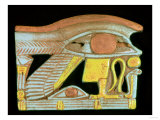 Wedjat Eye Amulet (Faience) Giclee Print