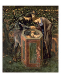The Baleful Head, Illustration from William Morris' 'The Earthly Paradise' Giclee Print by Sir Edward Burne-Jones