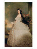 Elizabeth (1837-98), Empress of Austria, 1865 Giclee Print by Franz Xavier Winterhalter