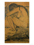 Sorrow, c.1882 Reproduction procédé giclée par Vincent van Gogh